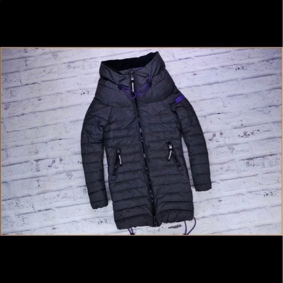 SUPERDRY down puffer jacket - size S - Picture 3 of 7
